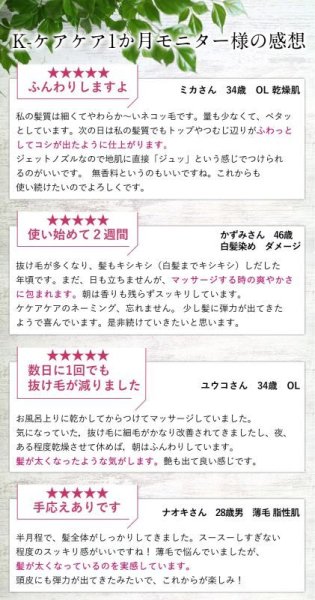 画像16: 【お試し】気になる抜け毛・薄毛に スカルプケアローション ケケアケア 15ml×2  地肌が喜ぶスカルプケア。加齢やホルモンバランスの乱れによる髪の悩みに着目した、幹細胞・キャピキシル配合のスカルプケアローションです (16)