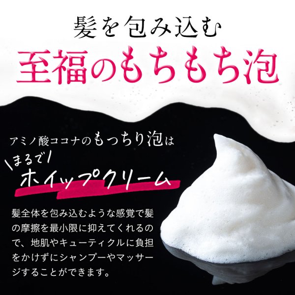 画像4: 【お試し】  進化したアミノ酸ヘマチンシャンプー ココナシャンプー 30ml×2 濃密アミノ酸で傷ついた髪と疲れた地肌を癒す! クリニカルサロン品質 (4)