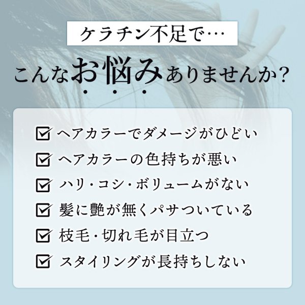 画像6: 当店人気NO1.ケラチンは髪の主成分／アミノミックスＰＰＴプロ お得な詰め替え600ml どうしようもなく傷んでしまったパサパサダメージ毛は、サロン技術のノウハウを毎日のケアに取り入れた髪と同じ組成成分ケラチン導入トリートメントで髪質改善、元気な髪へ (6)